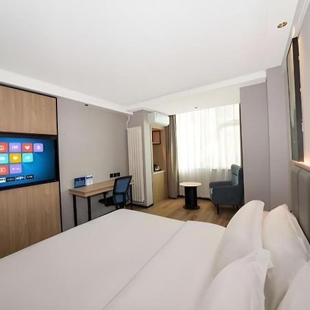 Greentree Inn Beijing Capital Airport New International Exhibition Center Express Hotel Buitenkant foto