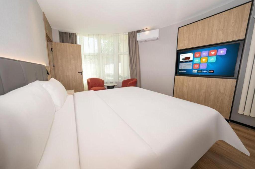 Greentree Inn Beijing Capital Airport New International Exhibition Center Express Hotel Buitenkant foto